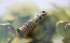 Accessories - 10 Pcs Of Antique Bronze Lovely 3D Wine Bottle Charms 8x27mm A4383