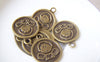 Accessories - 10 Pcs Of Antique Bronze Lovely Angel Boy Charms 18mm A4577