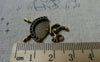 People, Profession & Hobby - 10 pcs Antique Bronze Ballet Girl Dancer Ballerina Charms A5688