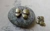 Accessories - 10 Pcs Of Antique Bronze Lovely Butterfly Charms 16x19mm A6111