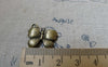 Accessories - 10 Pcs Of Antique Bronze Lovely Butterfly Charms 16x19mm A6111