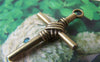 Accessories - 10 Pcs Of Antique Bronze Lovely Cross Charms 25x40mm A4376