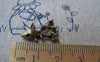 Accessories - 10 Pcs Of Antique Bronze Lovely Deer Head Charms 15x18mm A606