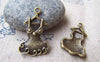 Accessories - 10 Pcs Of Antique Bronze Lovely Dress Charms 17x28mm A1915
