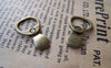 Accessories - 10 Pcs Of Antique Bronze Lovely Drink Can Ring Pull Charms 14x23mm A3000