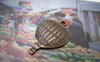 Accessories - 10 Pcs Of Antique Bronze Lovely Hot Air Balloon Charms 18x25mm A2686