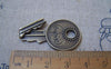 Accessories - 10 Pcs Of Antique Bronze Lovely Key Charms 21x37mm A4951