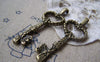 Accessories - 10 Pcs Of Antique Bronze Lovely Key Pendants Charms 18x52mm A2931