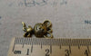 Accessories - 10 Pcs Of Antique Bronze Lovely Mouse Charms 13x20mm A5651