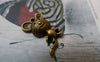 Accessories - 10 Pcs Of Antique Bronze Lovely Mouse Charms 13x20mm A5651