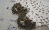 Accessories - 10 Pcs Of Antique Bronze Lovely Owl  Pendants 30x35mm A4682