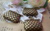 Accessories - 10 Pcs Of Antique Bronze Lovely Purse Handbag Charms 20x25mm A2985