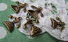 Accessories - 10 Pcs Of Antique Bronze Lovely Telephone Charms 13x14mm A1498