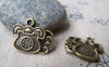 Accessories - 10 Pcs Of Antique Bronze Lovely Telephone Charms 14x22mm A1880
