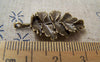 Accessories - 10 Pcs Of Antique Bronze Lovely Tree Pendants Charms Back Loop 18x31mm A391
