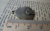 Plants & Trees - 10 pcs Antique Bronze Blank Tree Charms Pendants 22x22mm A395