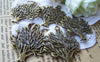 Accessories - 10 Pcs Of Antique Bronze Lush Tree Charms Pendants 25x30mm A345