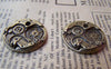 Accessories - 10 Pcs Of Antique Bronze Mechanical Watch Clock Pendants 25mm A1448