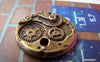 Accessories - 10 Pcs Of Antique Bronze Mechanical Watch Clock Pendants 25mm A1448