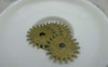 Accessories - 10 Pcs Of Antique Bronze Mechanical Watch Movement Gear Charms Pendants 25mm A5893