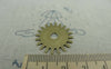 Accessories - 10 Pcs Of Antique Bronze Mechanical Watch Movement Gear Charms Pendants 25mm A5893