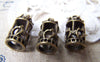 Accessories - 10 Pcs Of Antique Bronze Merry Go Round Carousel Horse Pendant Charms 10x18mm A2773