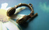 Accessories - 10 Pcs Of Antique Bronze Mini Headphone Charms 18x21mm A3878