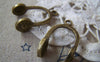 Accessories - 10 Pcs Of Antique Bronze Mini Headphone Charms 18x27mm A4243