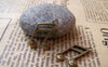 Accessories - 10 Pcs Of Antique Bronze Music Note Charms 13x26mm A1699