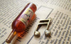 Accessories - 10 Pcs Of Antique Bronze Music Note Charms 13x26mm A1699
