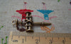 Accessories - 10 Pcs Of Antique Bronze Nail Cross Charms Pendants 19x35mm A1419