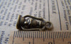 Accessories - 10 Pcs Of Antique Bronze Oil Hurricane Lamp Charms 10x20mm A1451