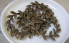 Accessories - 10 Pcs Of Antique Bronze Olive Leaf Wreath Charms Pendants 38x38mm A2238