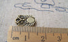Accessories - 10 Pcs Of Antique Bronze Owl Charms Double Sided 10x14mm A123