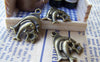 Accessories - 10 Pcs Of Antique Bronze Pisces The Fish Constellation Charms 18x25mm A2709
