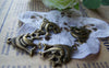Accessories - 10 Pcs Of Antique Bronze Pisces The Fish Constellation Charms 18x25mm A2709