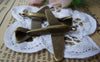 Accessories - 10 Pcs Of Antique Bronze Plane Charms 42x50mm A2681