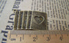 Accessories - 10 Pcs Of Antique Bronze Poker Cards Royal Flush Charms 22x30mm A538