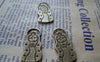 Accessories - 10 Pcs Of Antique Bronze Princess Girl Charms 13x30mm A712