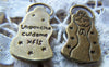 Accessories - 10 Pcs Of Antique Bronze Princess Girl Charms 13x30mm A712