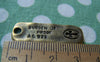 Accessories - 10 Pcs Of Antique Bronze Rectangular Bar Charms 11x34mm A456