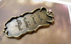 Accessories - 10 Pcs Of Antique Bronze Rectangular Pendants Charms 20x44mm A6168