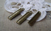 Accessories - 10 Pcs Of Antique Bronze Ruler Charms 5x25mm A1439