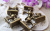 Accessories - 10 Pcs Of Antique Bronze Sewing Machine Charms 12x12mm A1026