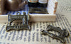 Accessories - 10 Pcs Of Antique Bronze Sewing Machine Charms 18x20mm A3361