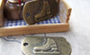 Accessories - 10 Pcs Of Antique Bronze Skating Shoes Pendant Charms 18x34mm A3288