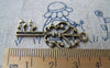 Accessories - 10 Pcs Of Antique Bronze Skeleton Key Charms Pendants 16x36mm A201