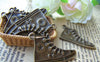 Accessories - 10 Pcs Of Antique Bronze Sneaker Shoes Charms 18x29mm A3290