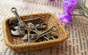 Accessories - 10 Pcs Of Antique Bronze Spanner Charms 7x24mm A1473