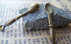 Accessories - 10 Pcs Of Antique Bronze Spoon Charms Pendants 6.5x35mm A1430